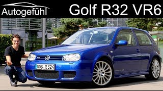 6 cylinder no Turbo The VW Golf R32 FULL REVIEW  Volkswagen Golf Mk4  Autogefühl [upl. by Nadab]