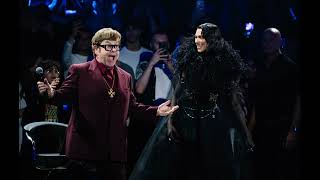 AI Podcast Watch Elton John join Dua Lipa on stage at special Royal Albert Hall orchestral show [upl. by Cosme464]