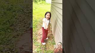 Kakak Sembunyi shots funny viralvideo lucu fyp comedy [upl. by Cinimmod]