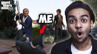 Michael Got Attacked by the Mafia  GTA V Part 2 [upl. by Lynett]