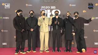 ENG SUB BTS FULL RED CARPET SBS 가요대전 Gayo Daejeon 2020 [upl. by Ode]