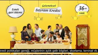 VakıfBanktan Geleneksel Bayram Kredisi [upl. by Iahs]