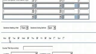 WebAdvisor Search for Course Sections [upl. by Maillliw753]