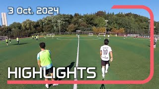 YISS Dads Club United 3102024 Full Match Highlights [upl. by Nuhs]