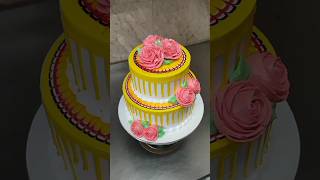 Yellow Red Gelly Cake 🎂praveencakemaster pineapplecake yellowcake [upl. by Perpetua]