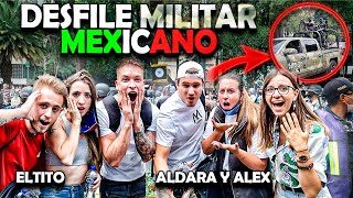 VIVIMOS el DESFILE MILITAR en MÉXICO 😱 aldarayalexelTitooficiaIcygnusyromanticvlogs y MUCHOS MÁS [upl. by Xymenes]