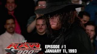 Raw 900 Moment The first episode of Monday Night Raw [upl. by Nerha133]