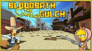 Minecraft Simpsons  Bloodbath Gulch  Wild West Park Neueröffnung [upl. by Nylram]