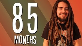 85 MONTHS OF DREADLOCKS UPDATE [upl. by Phillis]