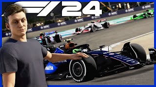 THE NEW MAN AT WILLIAMS  F1 24 Career Mode Episode 1 [upl. by Ticknor]