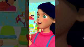 Boo Boo Song shorts kidssong nurseryrhymes babysongs babybigcheese cartoonvideos [upl. by Ahsatsana]