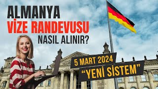 Almanya Vize Randevusu Nasıl Alınır YENİ İdata Randevu Sistemi Mart 2024 [upl. by Gelhar5]