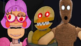 Animatronic School Teacher  Escape Miss AniTrons Detention Obby [upl. by Nonnek]