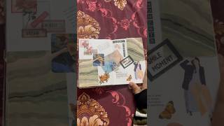 ASMR scrapbook on Happiness asmr journal scrapbook shorts subscribe satisfying [upl. by Picco]