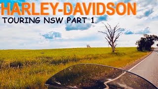 HARLEY DAIVIDSON TOURING NSW PART 1 [upl. by Cogswell]