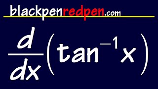 Calculus derivative of inverse tangent [upl. by Bolger]