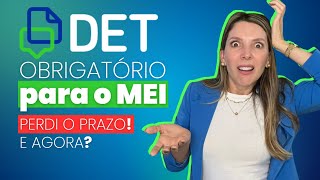 O DET É OBRIGATÓRIO PARA O MEI 😱 [upl. by Ostraw]