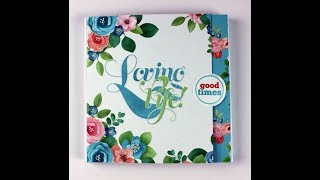 Lovin Life Mini Album Tutorial  Nitwit Collections™ [upl. by Avrit402]