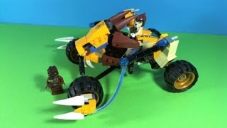 LEGO CHIMA LENNOX LION ATTACK 70002 [upl. by Akerdnahs]