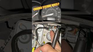 NEED TO ALIGN YOUR STEERING WHEEL [upl. by Airdnalahs431]