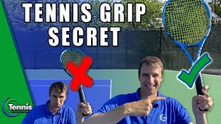 TENNIS GRIP EXPLAINED  GRIPS INSTRUCTION [upl. by Ahtelahs400]