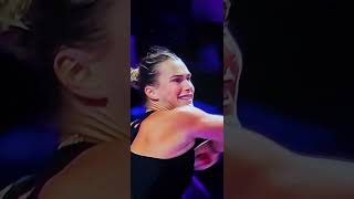 Aryna Sabalenka vs Zheng Las emociones Round Robin WTA Finals Riyadh 2024 [upl. by Refannej]