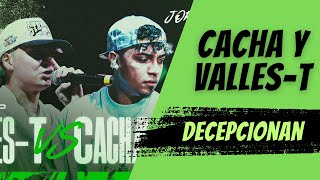 CACHA y VALLEST me DECEPCIONARÓN  Cacha Vs VallesT FMS México J1 [upl. by Alaine540]