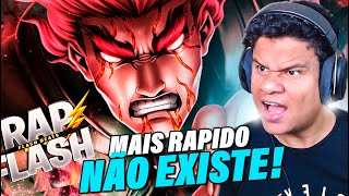 REAGINDO a ULTRASPEEDRAP  GUY Naruto  BESTA VERMELHA II  Flash Beats React Anime Pro [upl. by Gitt]