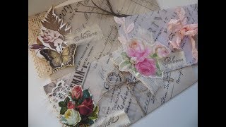 Junk Journal 101vintage style faux glassine envelopes junkjournals junkjournalephemera [upl. by Richara884]