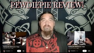 PEWDIEPIE REACTION NEW VIDEO 2024 MASCULINITY TRAINING LIKE MISHIMA PewDiePie menshealth [upl. by Aldora3]