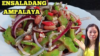 INSALADANG AMPALAYA  AMPALAYA RECIPE asmr angelreycookingampvlog [upl. by Cassandra]