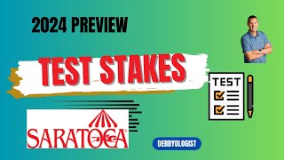 Test Stakes Preview 2024 Saratoga [upl. by Agnes]