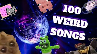 TRY NOT TO LAUGHCRINGE 100 WEIRD SONGS  SPOTIFY PLAYLIST [upl. by Zephaniah156]