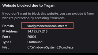 How to Remove xmrigmonerooceanstream Outbound Virus [upl. by Miarzim]