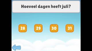 leer de dagen en maanden  een app van Juf Jannie [upl. by Aevin]