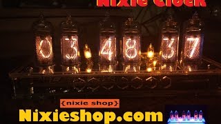 Nixie Clock from NixieShopCom Review [upl. by Oirogerg]