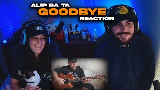 ALIP BA TA  GOODBYE  AIRSUPPLY  COVER  REACTION VIDEO [upl. by Leahcimal]