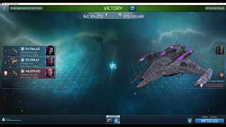 Star Trek Fleet Command  Testing Demarco Solo Bajoran Armada UR 5657 startrek stfc scopely [upl. by Aba897]