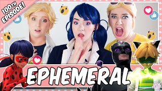 Cosplayers React to Miraculous Ladybug  Ephemeral 💯 100th Episode [upl. by Akihsan501]