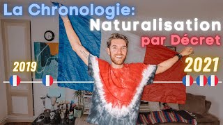 La Naturalisation ça prend combien de temps  La Chronologie  Timeline French Nationality [upl. by Ketti]