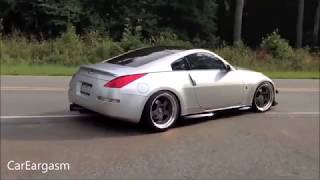 Nissan 350z Exhaust Sound Compilation [upl. by Belden985]