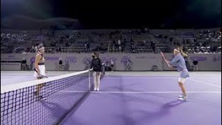 Maria Sakkari vs Marie Bouzkova  2022 Guadalajara Semifinal  WTA Match Highlights [upl. by Annahtur212]