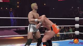 WWE2K24  Katsuhiko Nakajima VS Zack Saber Jr 8192024 [upl. by Aara]