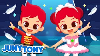 Ballet Song 🩰💖  The Missing Ballet Stones More  Cartoon  Princess Songs for Kids  JunyTony [upl. by Newkirk]