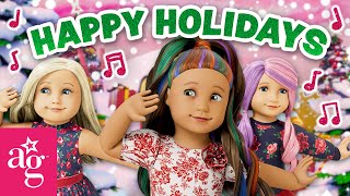 Happy Holidays from American Girl  Christmas Music Mega Mix  American Girl Songs [upl. by Ajit]