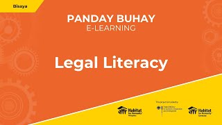 Legal Literacy Bisaya [upl. by Artemisa]