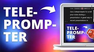 How to Enable PowerPoints Teleprompter Feature 🔥PPT TRICKS [upl. by Amuwkuhc]