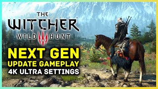 The Witcher 3 Next Gen vs Original  Direct Comparison Attention to Detail amp Graphics 4K [upl. by Darrey]