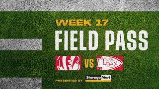 Kansas City Chiefs vs Cincinnati Bengals Week 17 Preview  Field Pass [upl. by Mccreary]