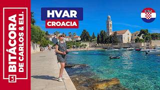 Hvar Croacia 🏖️☀️ Itinerario consejos y precios [upl. by Ailla]